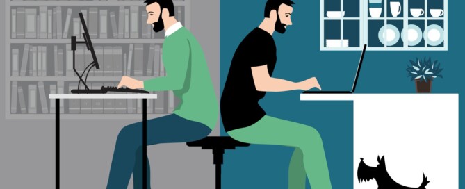 Hybrides Arbeiten beim-Steuerberater