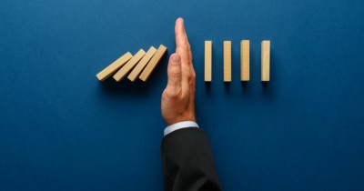 Business crisis management conceptual image