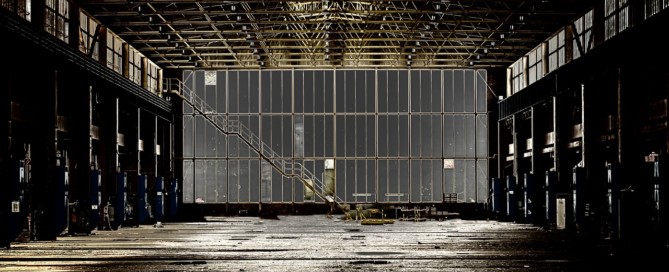 leere Industriehalle